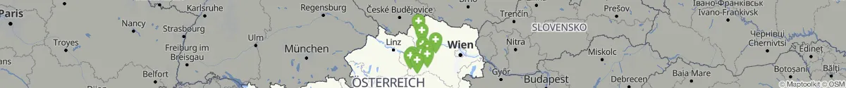 Kartenansicht für Apotheken-Notdienste in der Nähe von Bärnkopf (Zwettl, Niederösterreich)
